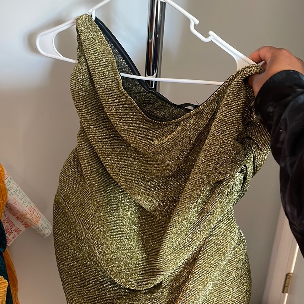One Shoulder Event Gown
